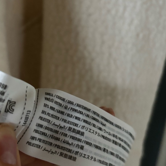 Pristine Abercrombie Wool Blend Dad Coat - Picture 4 of 4